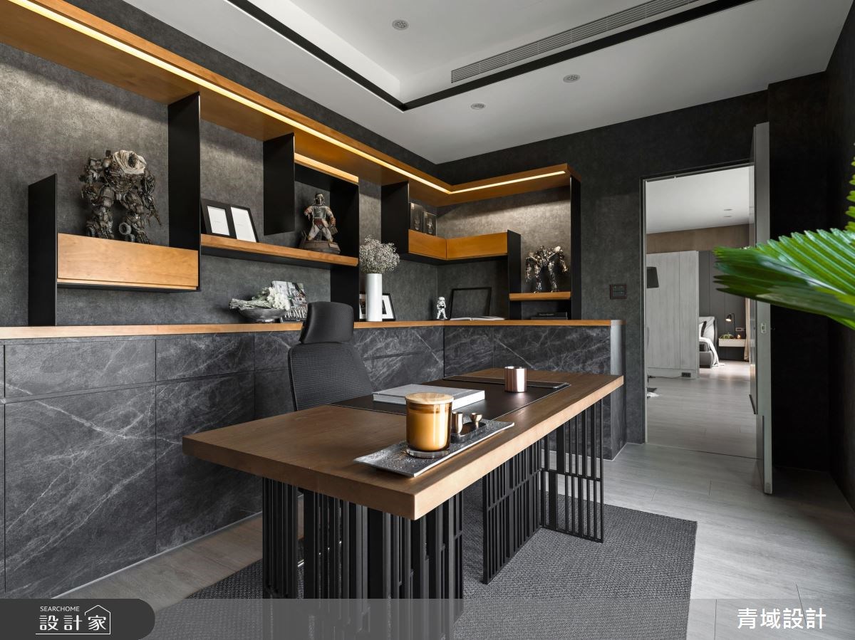 68坪新成屋(5年以下)＿混搭風書房案例圖片＿青域設計有限公司＿青域_20之36