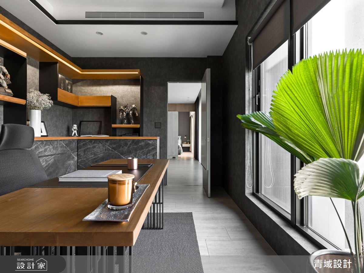 68坪新成屋(5年以下)＿混搭風書房案例圖片＿青域設計有限公司＿青域_20之37