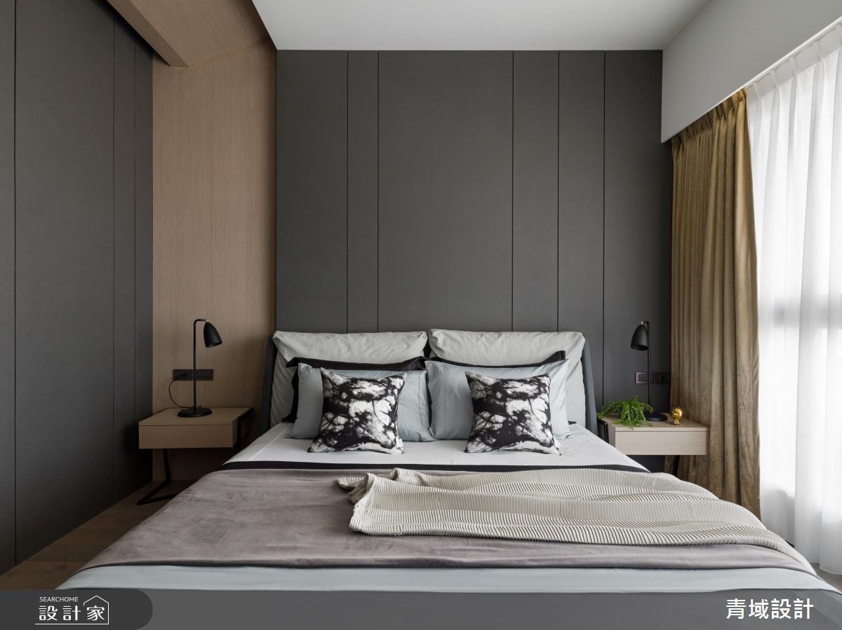 68坪新成屋(5年以下)＿混搭風臥室案例圖片＿青域設計有限公司＿青域_20之41