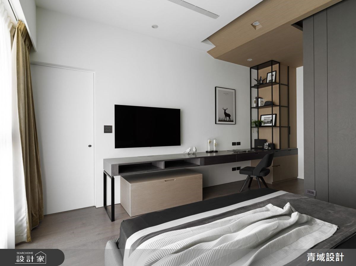68坪新成屋(5年以下)＿混搭風臥室案例圖片＿青域設計有限公司＿青域_20之45