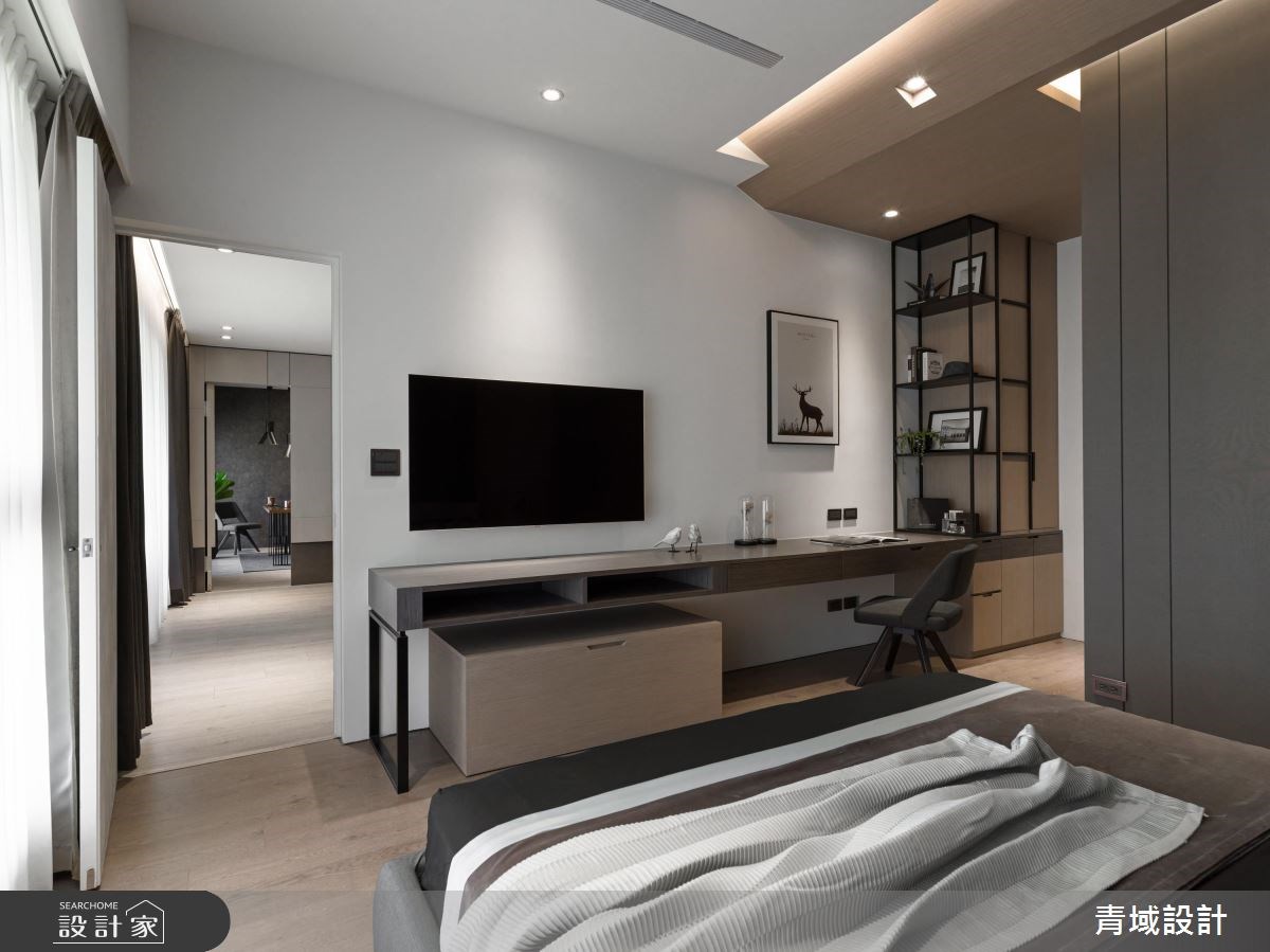 68坪新成屋(5年以下)＿混搭風臥室案例圖片＿青域設計有限公司＿青域_20之47