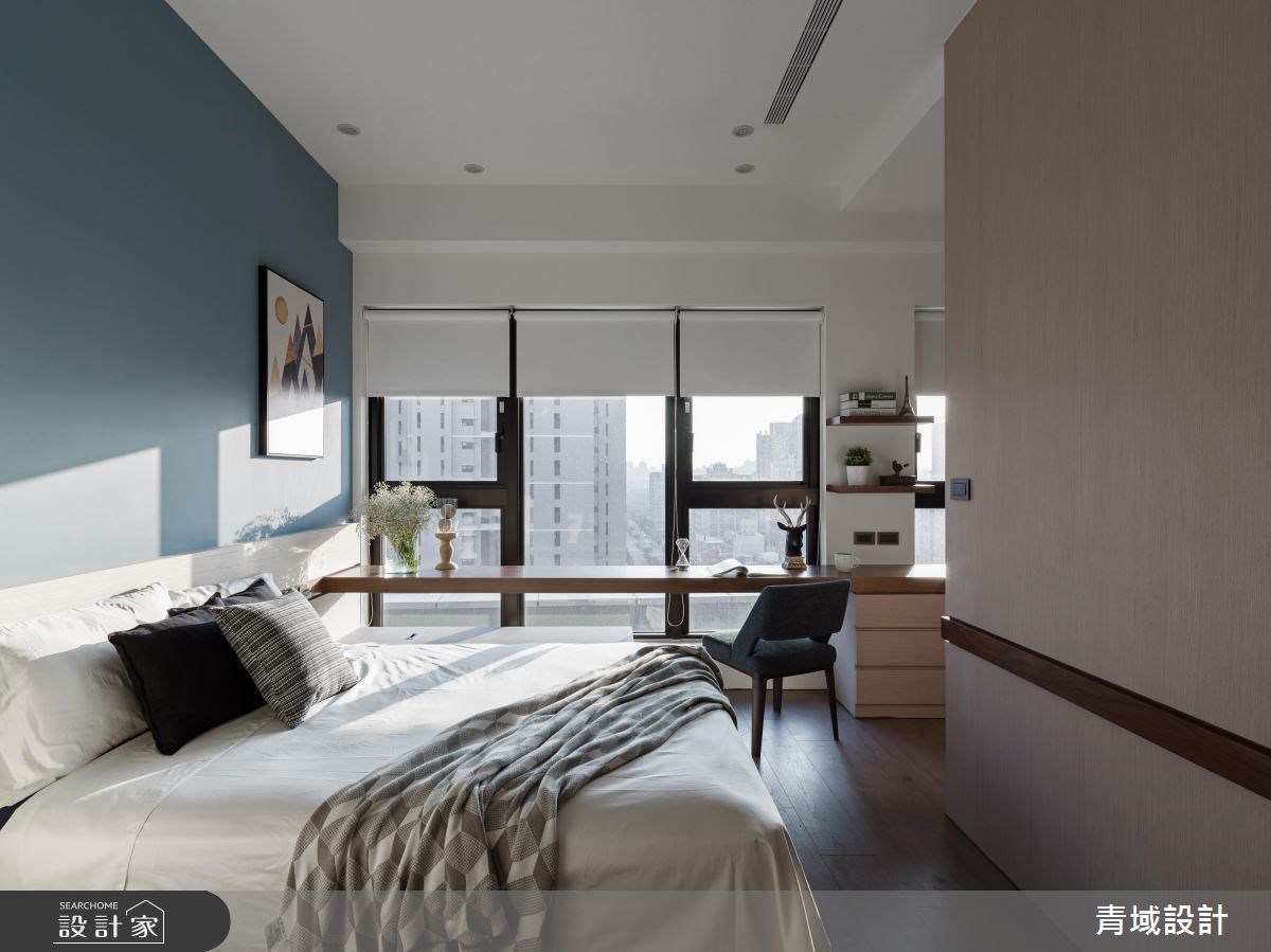 68坪新成屋(5年以下)＿混搭風臥室案例圖片＿青域設計有限公司＿青域_20之49