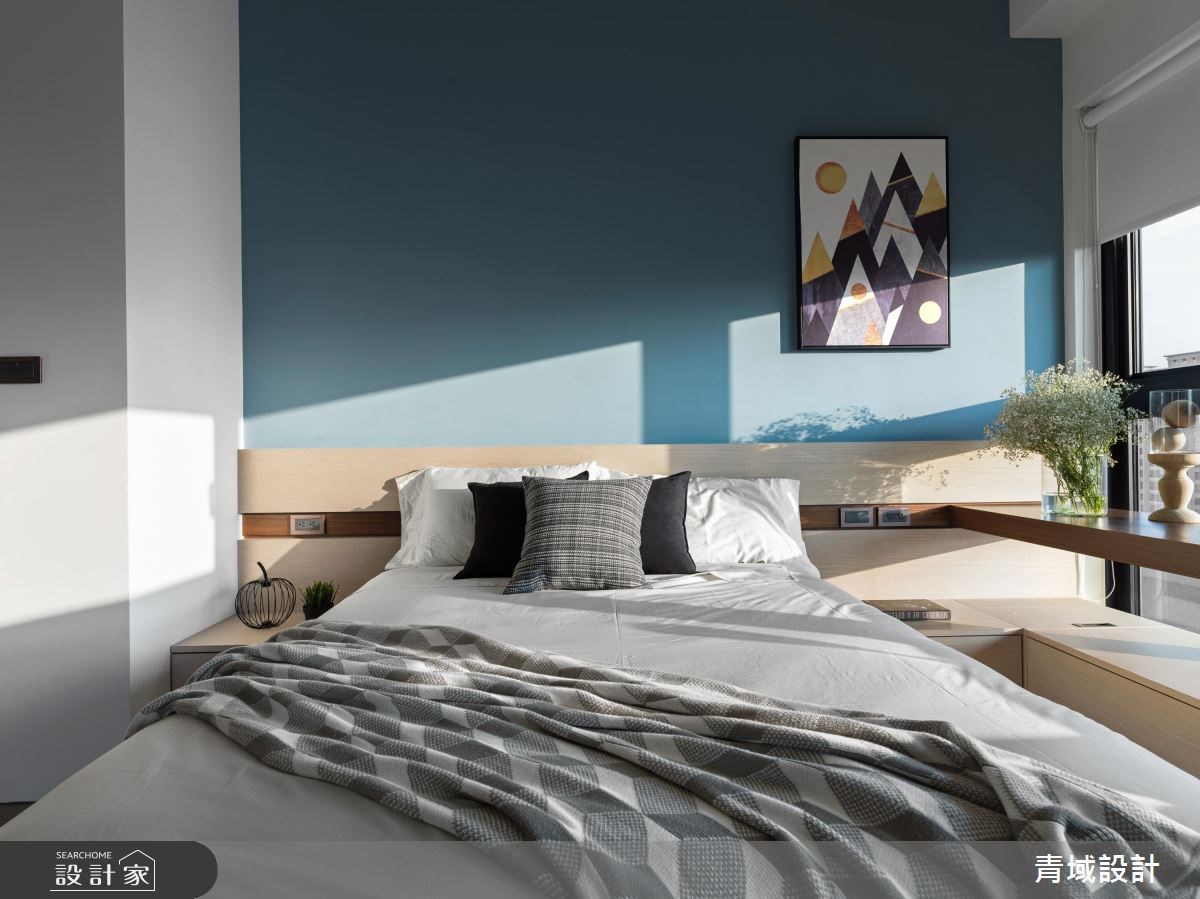 68坪新成屋(5年以下)＿混搭風臥室案例圖片＿青域設計有限公司＿青域_20之51
