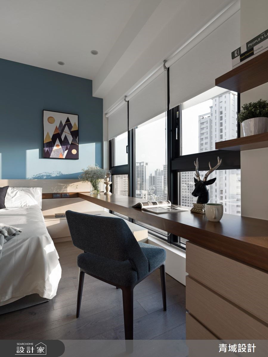 68坪新成屋(5年以下)＿混搭風臥室案例圖片＿青域設計有限公司＿青域_20之52