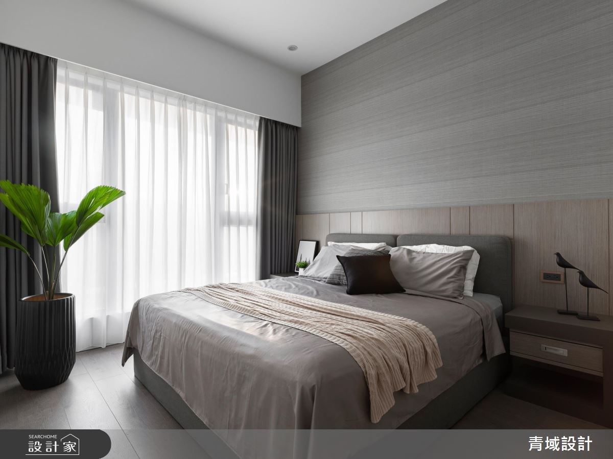 68坪新成屋(5年以下)＿混搭風臥室案例圖片＿青域設計有限公司＿青域_20之54