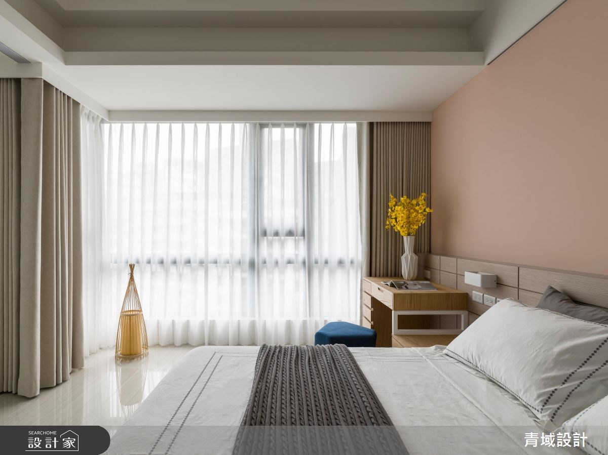 30坪新成屋(5年以下)＿簡約風臥室案例圖片＿青域設計有限公司＿青域_22之17