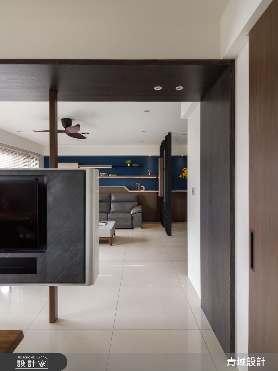 38坪新成屋(5年以下)＿現代風走廊案例圖片＿青域設計有限公司＿青域_24之16