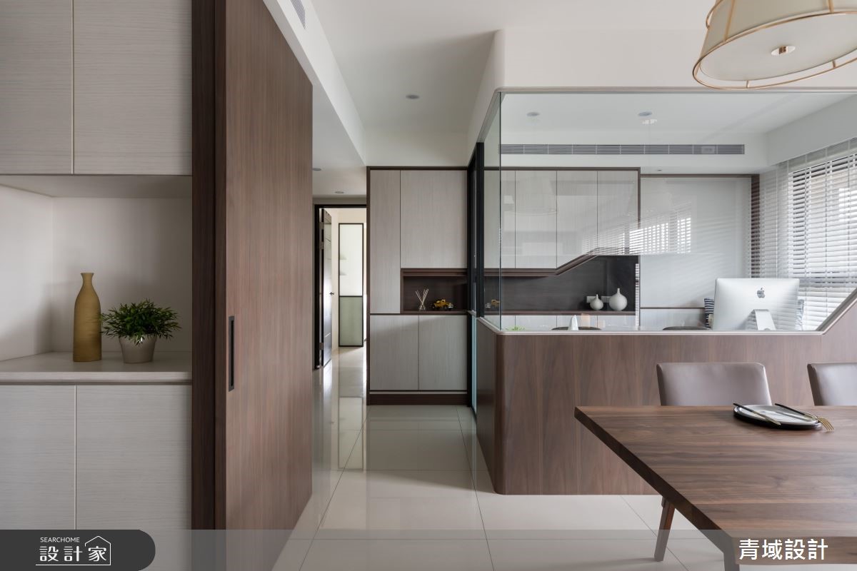 38坪新成屋(5年以下)＿現代風餐廳書房案例圖片＿青域設計有限公司＿青域_24之19