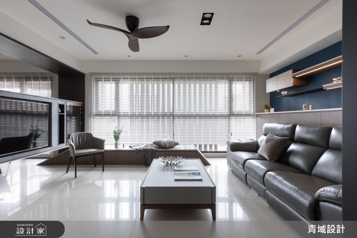 38坪新成屋(5年以下)＿現代風客廳案例圖片＿青域設計有限公司＿青域_24之13