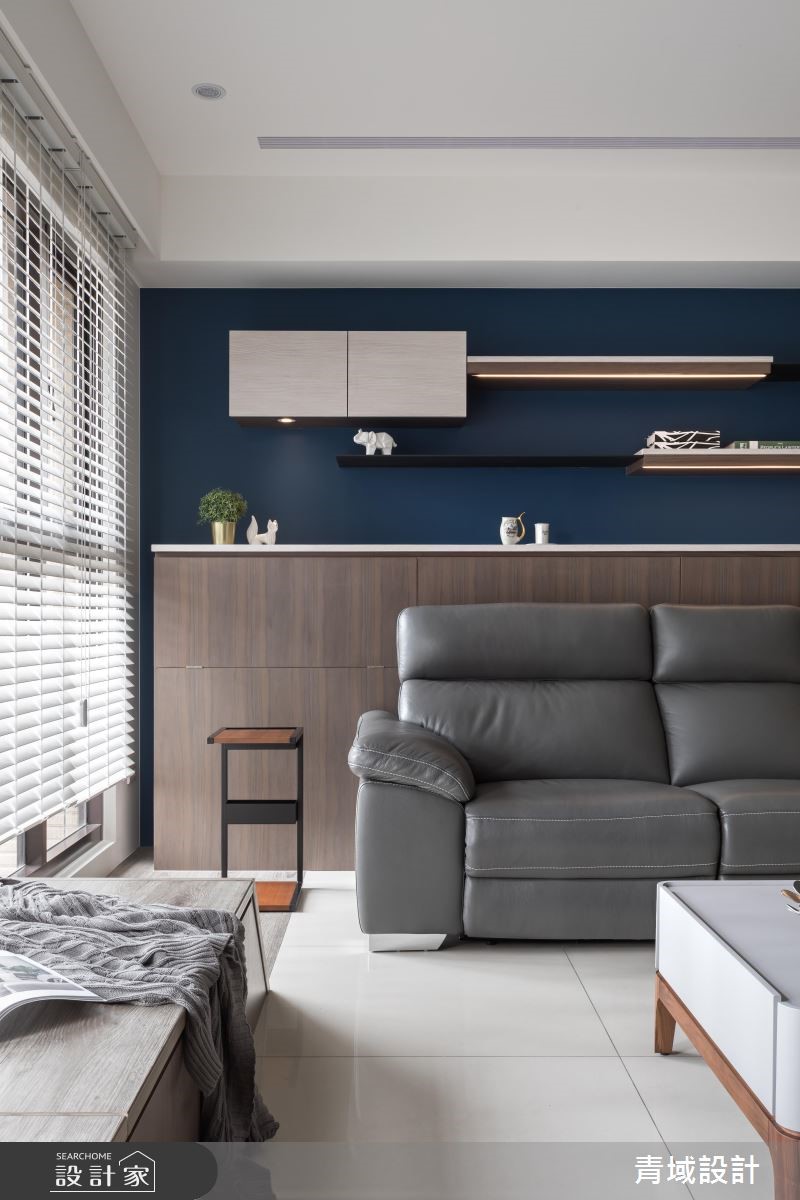 38坪新成屋(5年以下)＿現代風客廳案例圖片＿青域設計有限公司＿青域_24之15