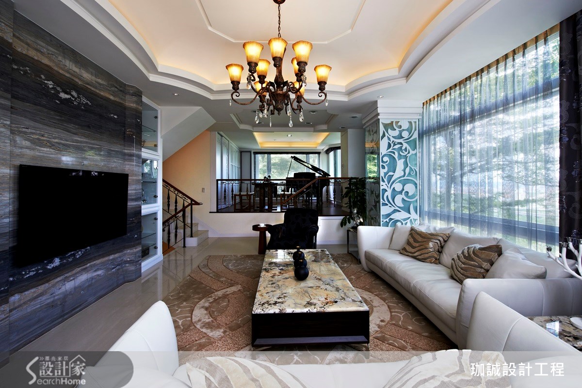 100坪中古屋(5~15年)＿新古典案例圖片＿台灣鎵酲設計工程(珈誠)/蘇州瑞鎮裝飾設計工程有限公司＿鎵酲(珈誠)_01之3