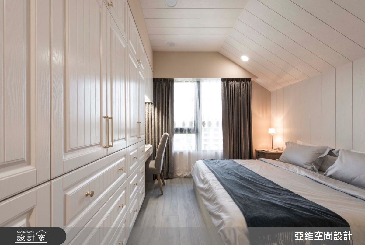 18坪新成屋(5年以下)＿鄉村風臥室案例圖片＿簡瑋琪空間設計有限公司＿簡瑋琪_瑞士鄉村之16