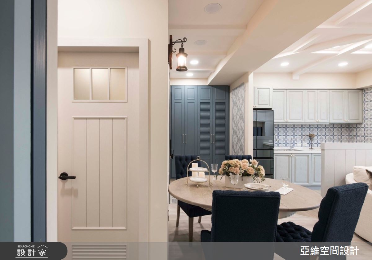 18坪新成屋(5年以下)＿鄉村風餐廳廚房案例圖片＿簡瑋琪空間設計有限公司＿簡瑋琪_瑞士鄉村之11