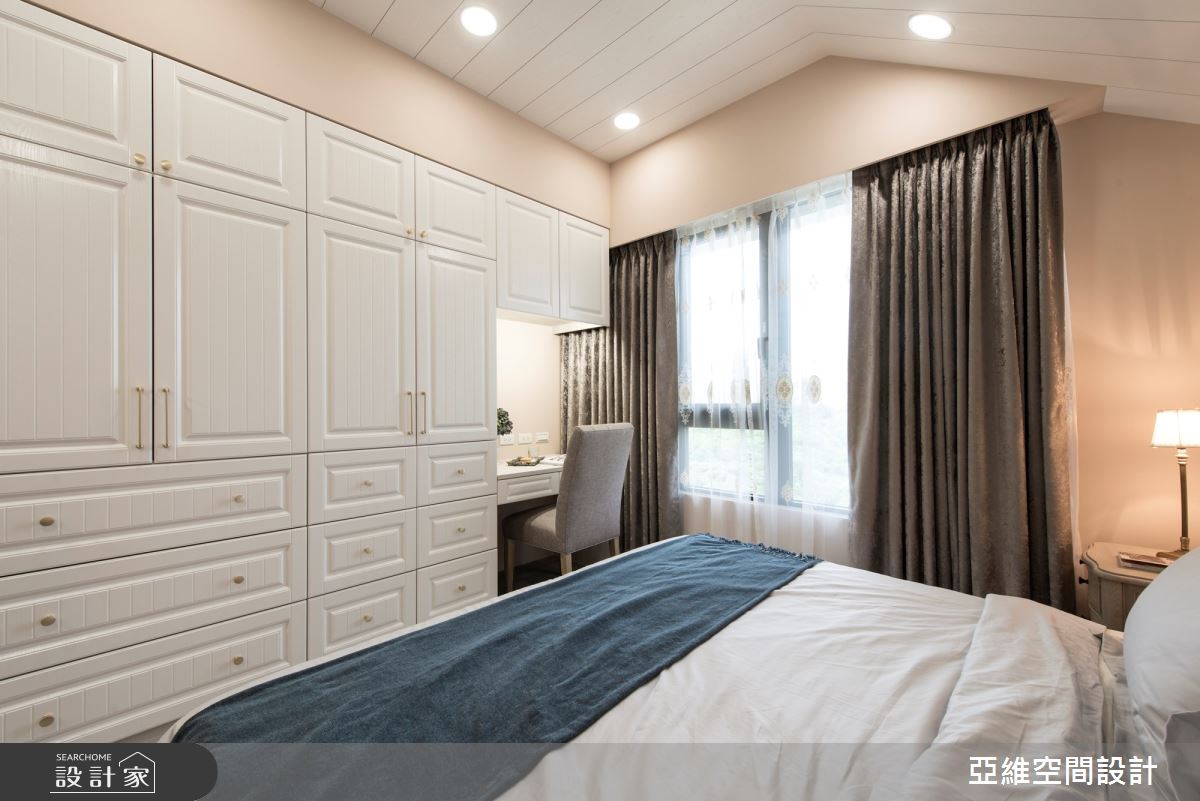 18坪新成屋(5年以下)＿鄉村風臥室案例圖片＿簡瑋琪空間設計有限公司＿簡瑋琪_瑞士鄉村之17