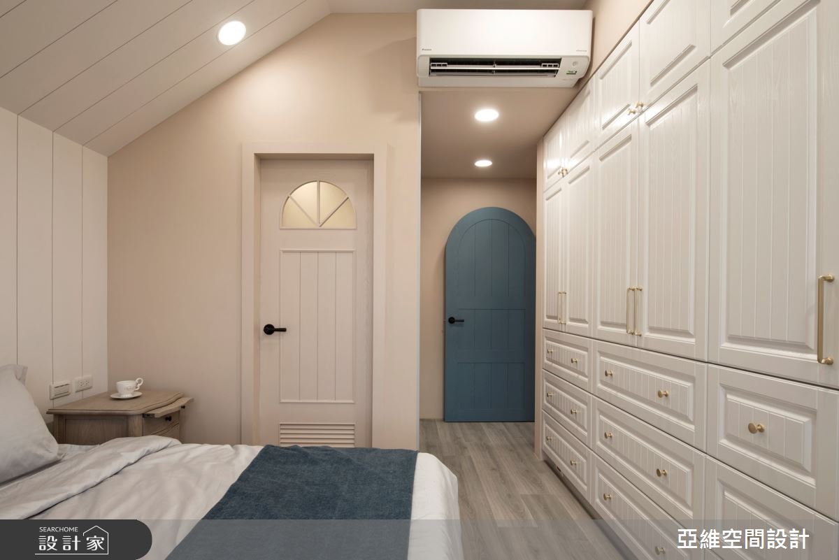 18坪新成屋(5年以下)＿鄉村風臥室案例圖片＿簡瑋琪空間設計有限公司＿簡瑋琪_瑞士鄉村之15