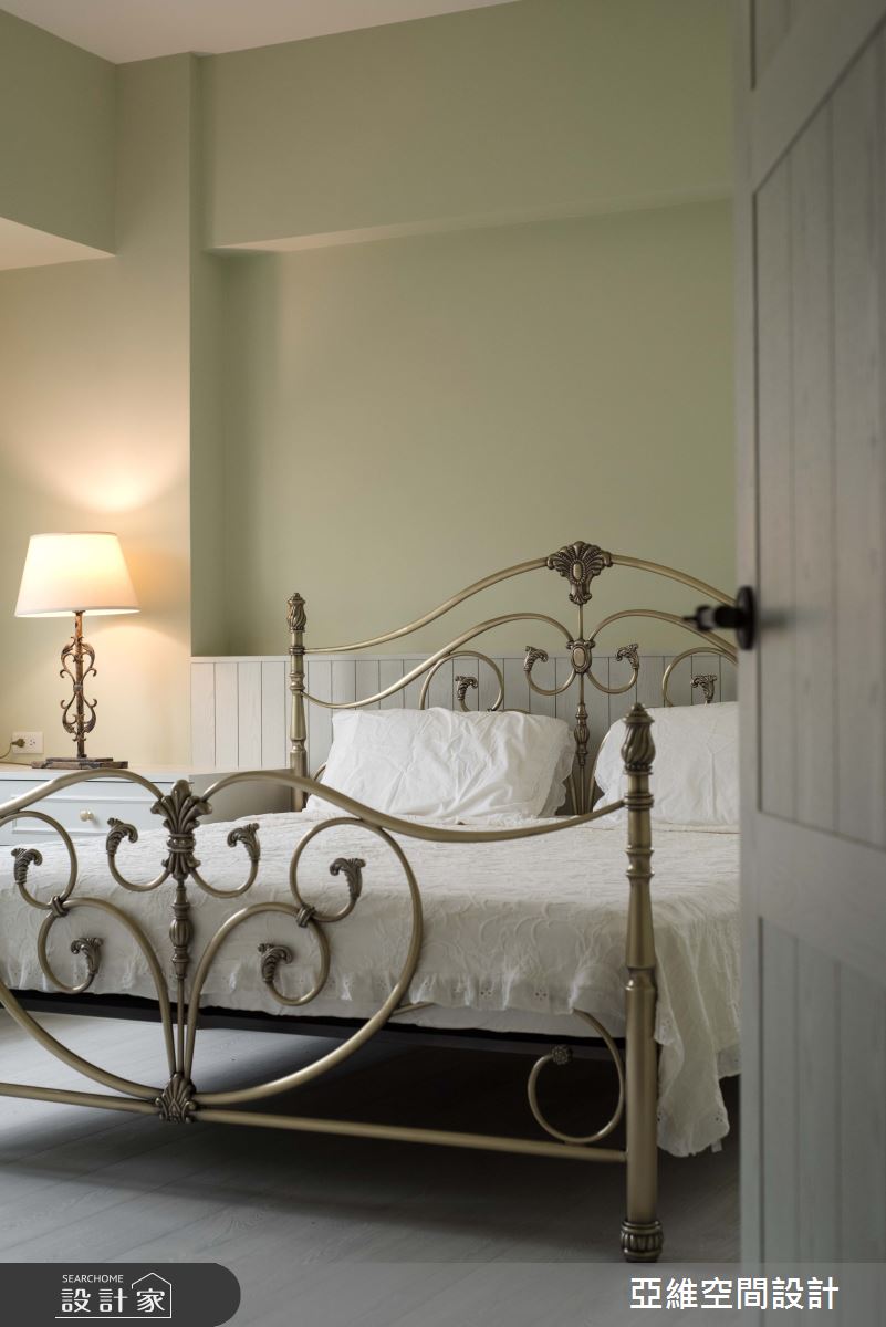 中古屋(5~15年)＿鄉村風臥室案例圖片＿簡瑋琪空間設計有限公司＿簡瑋琪_琉光霏彩之13