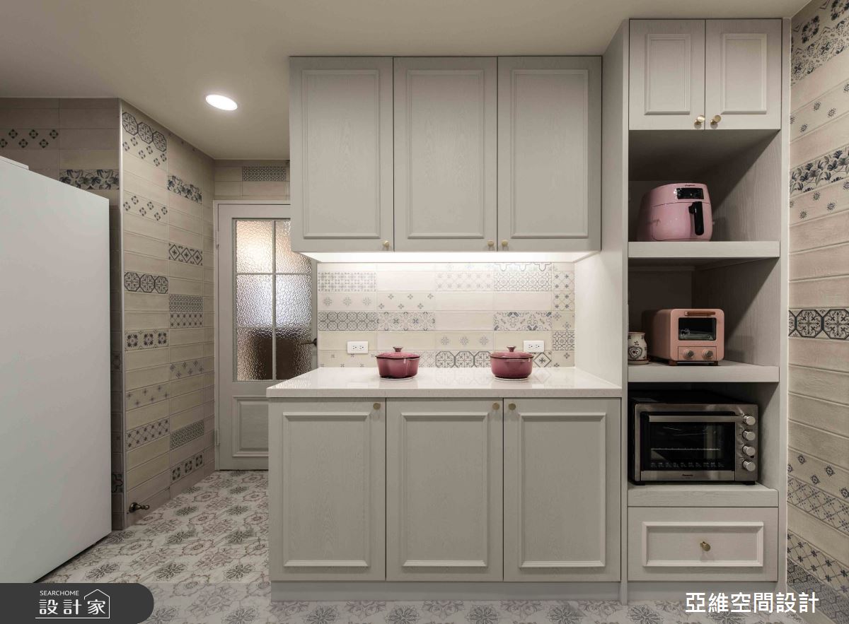 38坪老屋(16~30年)＿當代法式風廚房案例圖片＿簡瑋琪空間設計有限公司＿簡瑋琪_京華之願之8