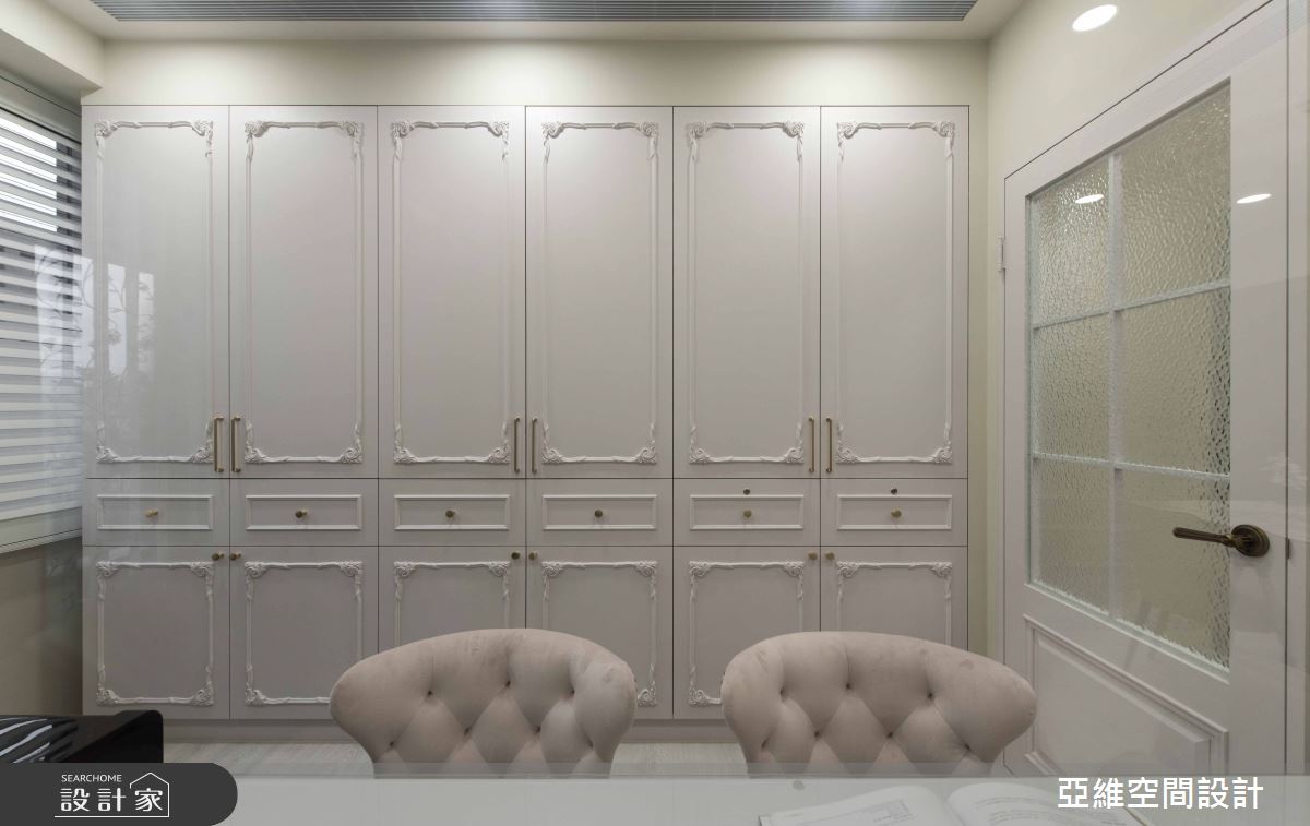 38坪老屋(16~30年)＿當代法式風書房案例圖片＿簡瑋琪空間設計有限公司＿簡瑋琪_京華之願之11