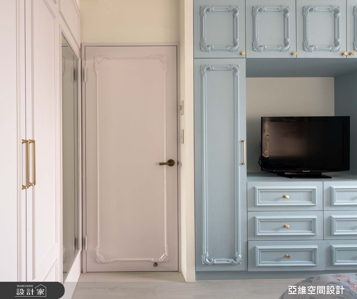 38坪老屋(16~30年)＿當代法式風臥室案例圖片＿簡瑋琪空間設計有限公司＿簡瑋琪_京華之願之13