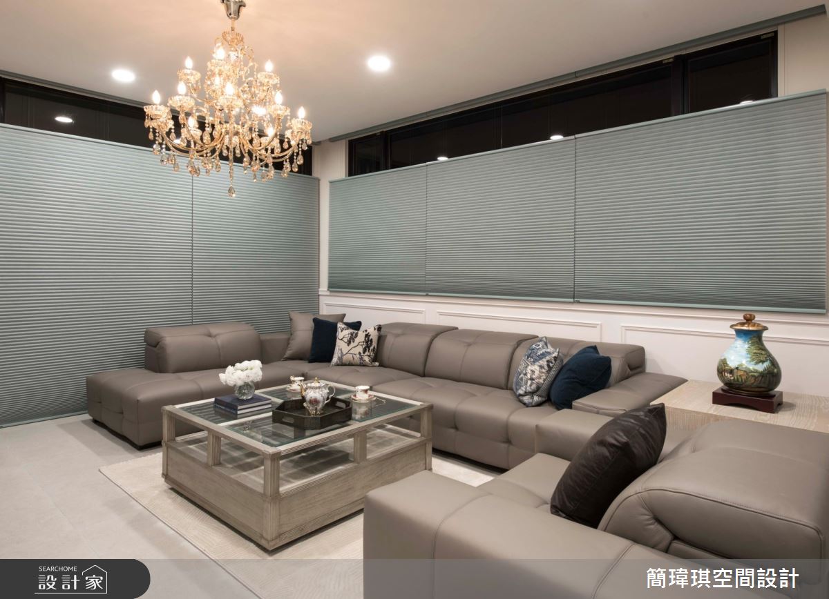 185坪毛胚屋＿當代法式風客廳案例圖片＿簡瑋琪空間設計有限公司＿簡瑋琪_60之4