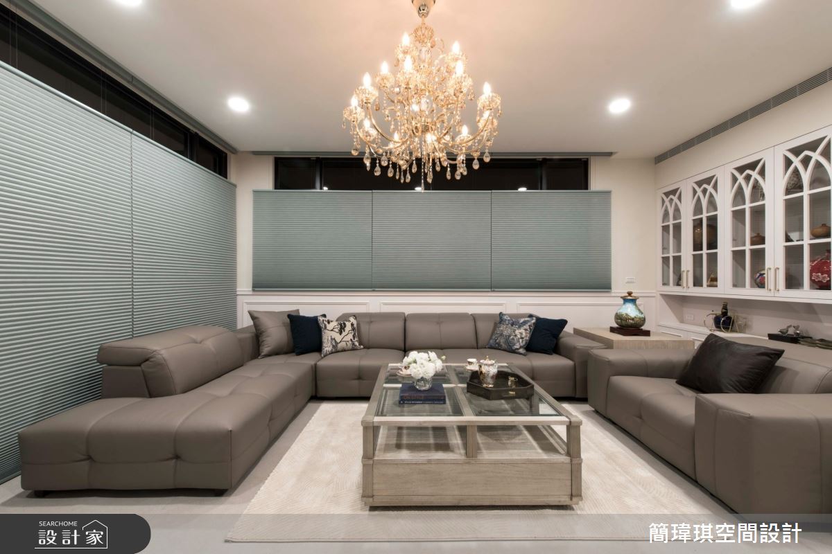 185坪毛胚屋＿當代法式風客廳案例圖片＿簡瑋琪空間設計有限公司＿簡瑋琪_60之5
