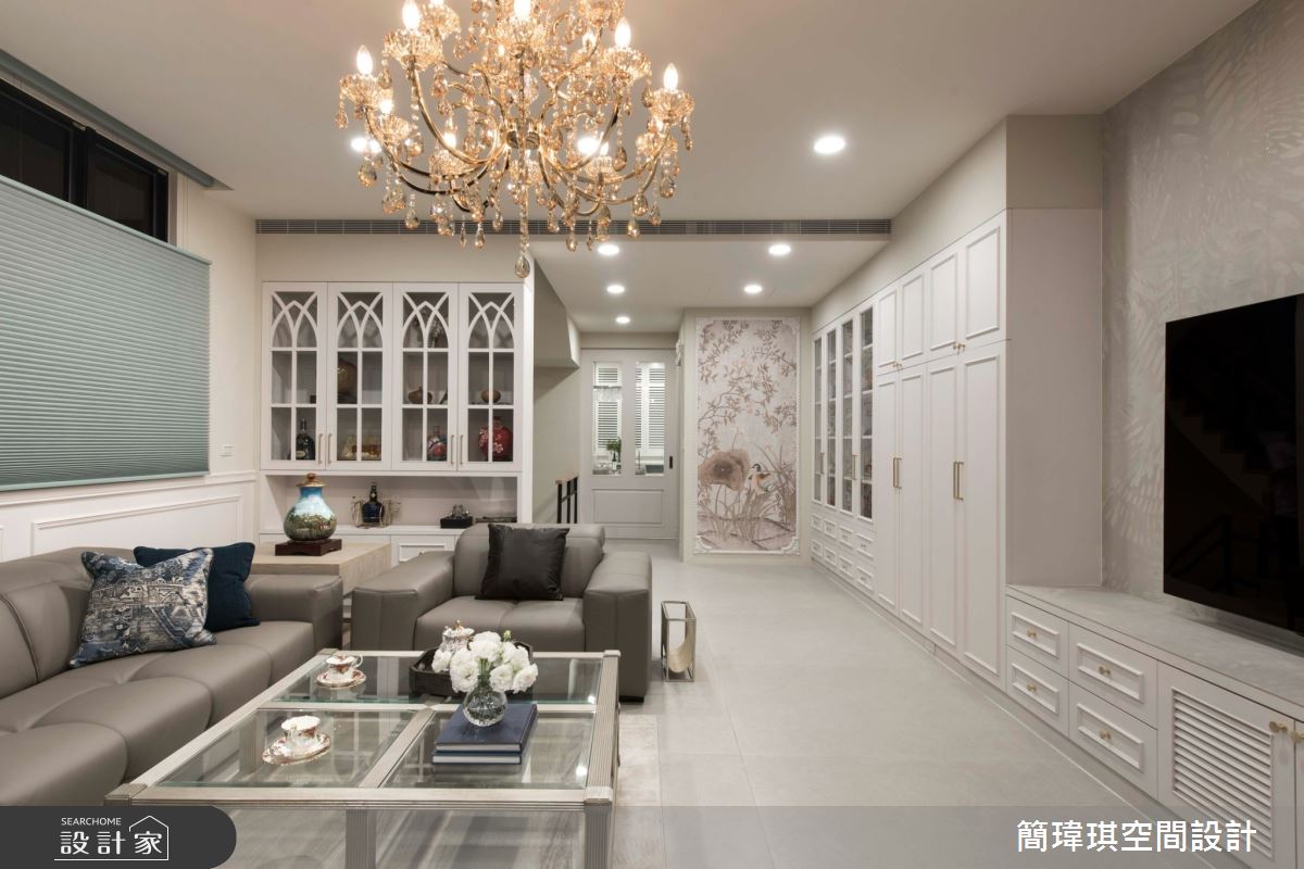 185坪毛胚屋＿當代法式風客廳案例圖片＿簡瑋琪空間設計有限公司＿簡瑋琪_60之7