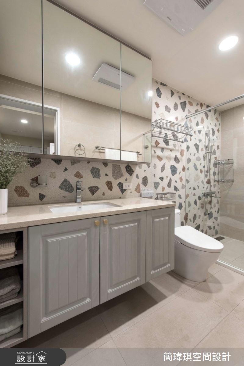 185坪毛胚屋＿當代法式風浴室案例圖片＿簡瑋琪空間設計有限公司＿簡瑋琪_60之33