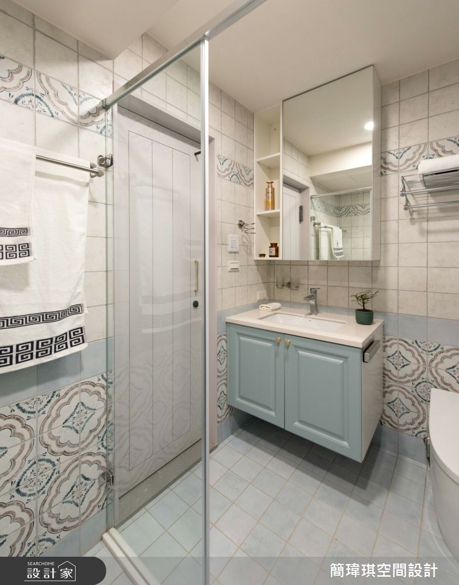 185坪毛胚屋＿當代法式風浴室案例圖片＿簡瑋琪空間設計有限公司＿簡瑋琪_60之18