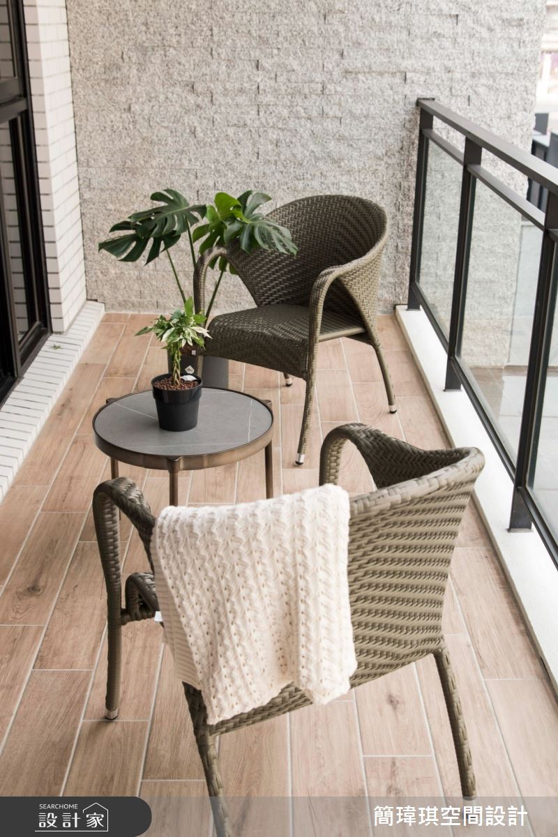 185坪毛胚屋＿當代法式風陽台案例圖片＿簡瑋琪空間設計有限公司＿簡瑋琪_60之51