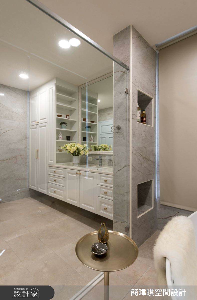 185坪毛胚屋＿當代法式風浴室案例圖片＿簡瑋琪空間設計有限公司＿簡瑋琪_60之48
