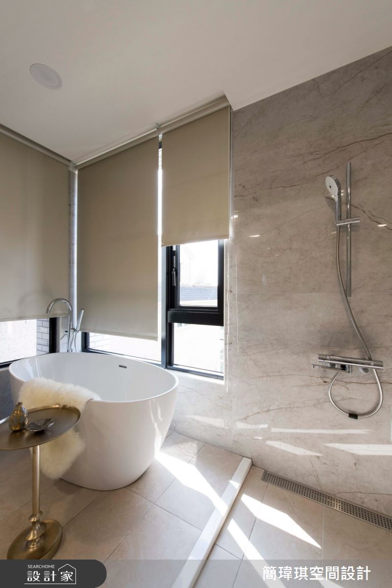 185坪毛胚屋＿當代法式風浴室案例圖片＿簡瑋琪空間設計有限公司＿簡瑋琪_60之49