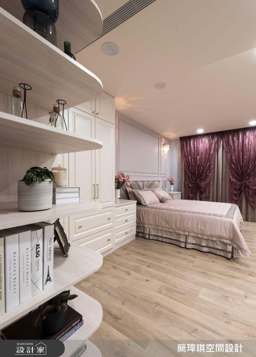 185坪毛胚屋＿當代法式風臥室案例圖片＿簡瑋琪空間設計有限公司＿簡瑋琪_60之53