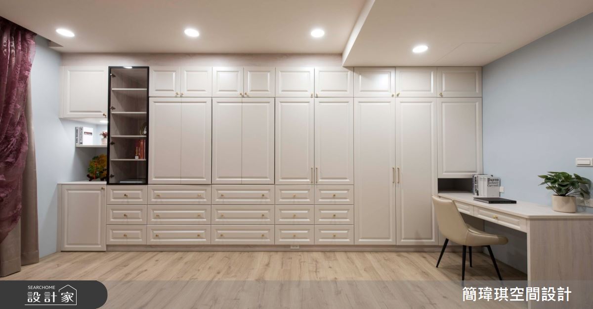 185坪毛胚屋＿當代法式風臥室案例圖片＿簡瑋琪空間設計有限公司＿簡瑋琪_60之55