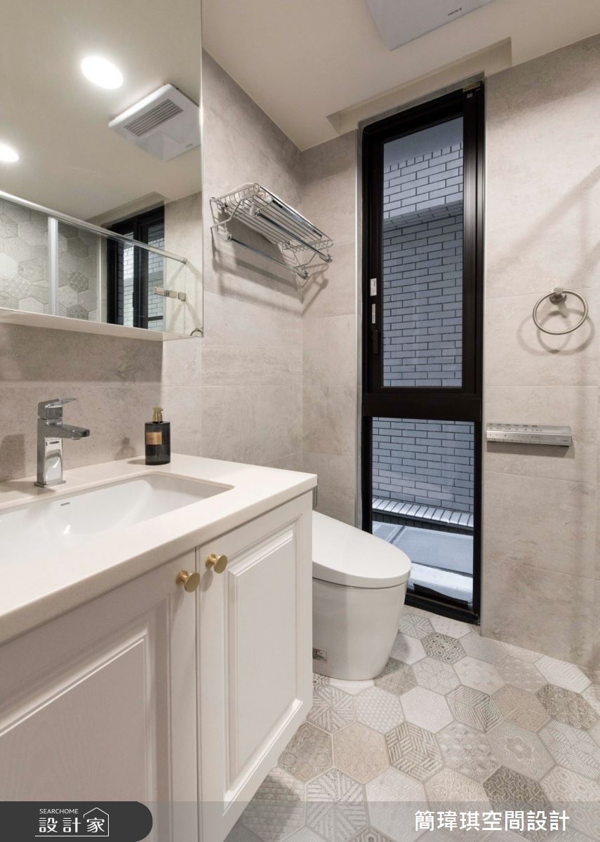 185坪毛胚屋＿當代法式風浴室案例圖片＿簡瑋琪空間設計有限公司＿簡瑋琪_60之59