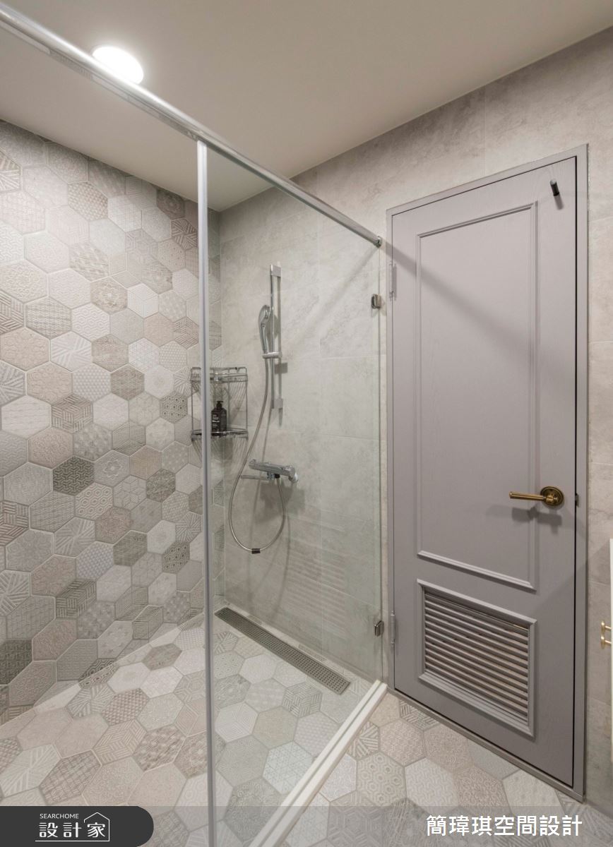 185坪毛胚屋＿當代法式風浴室案例圖片＿簡瑋琪空間設計有限公司＿簡瑋琪_60之60
