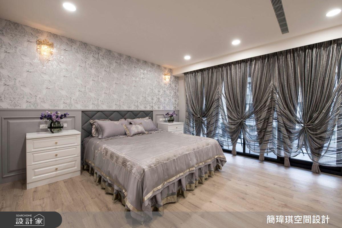 185坪毛胚屋＿當代法式風臥室案例圖片＿簡瑋琪空間設計有限公司＿簡瑋琪_60之63