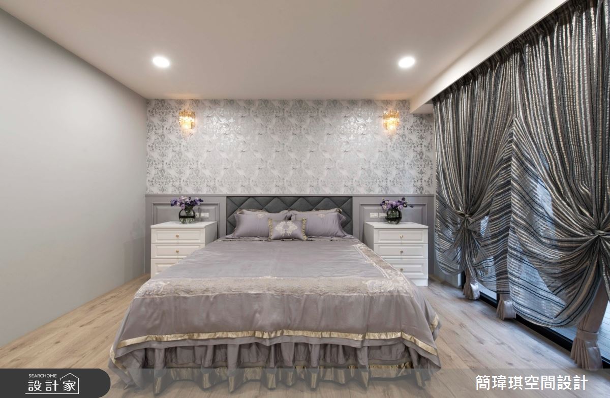 185坪毛胚屋＿當代法式風臥室案例圖片＿簡瑋琪空間設計有限公司＿簡瑋琪_60之64