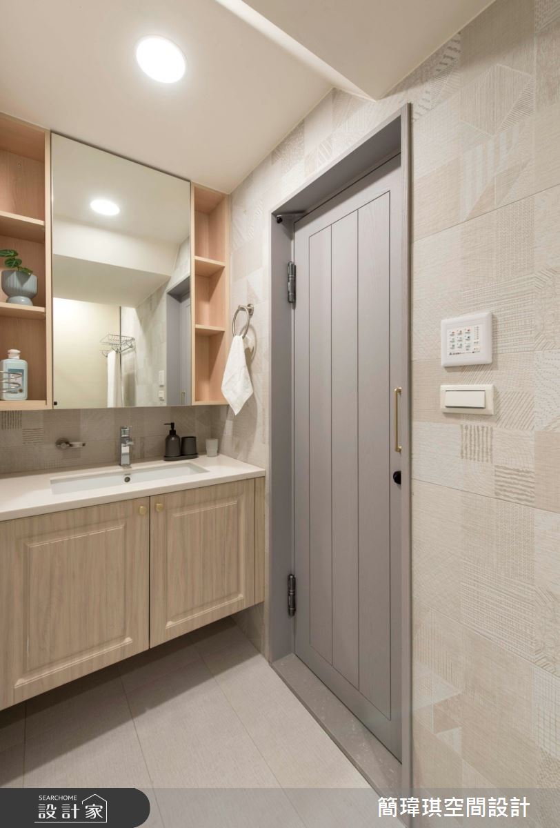 185坪毛胚屋＿當代法式風浴室案例圖片＿簡瑋琪空間設計有限公司＿簡瑋琪_60之74