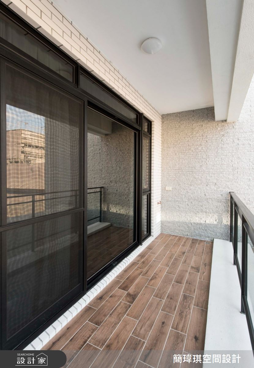 185坪毛胚屋＿當代法式風陽台案例圖片＿簡瑋琪空間設計有限公司＿簡瑋琪_60之80