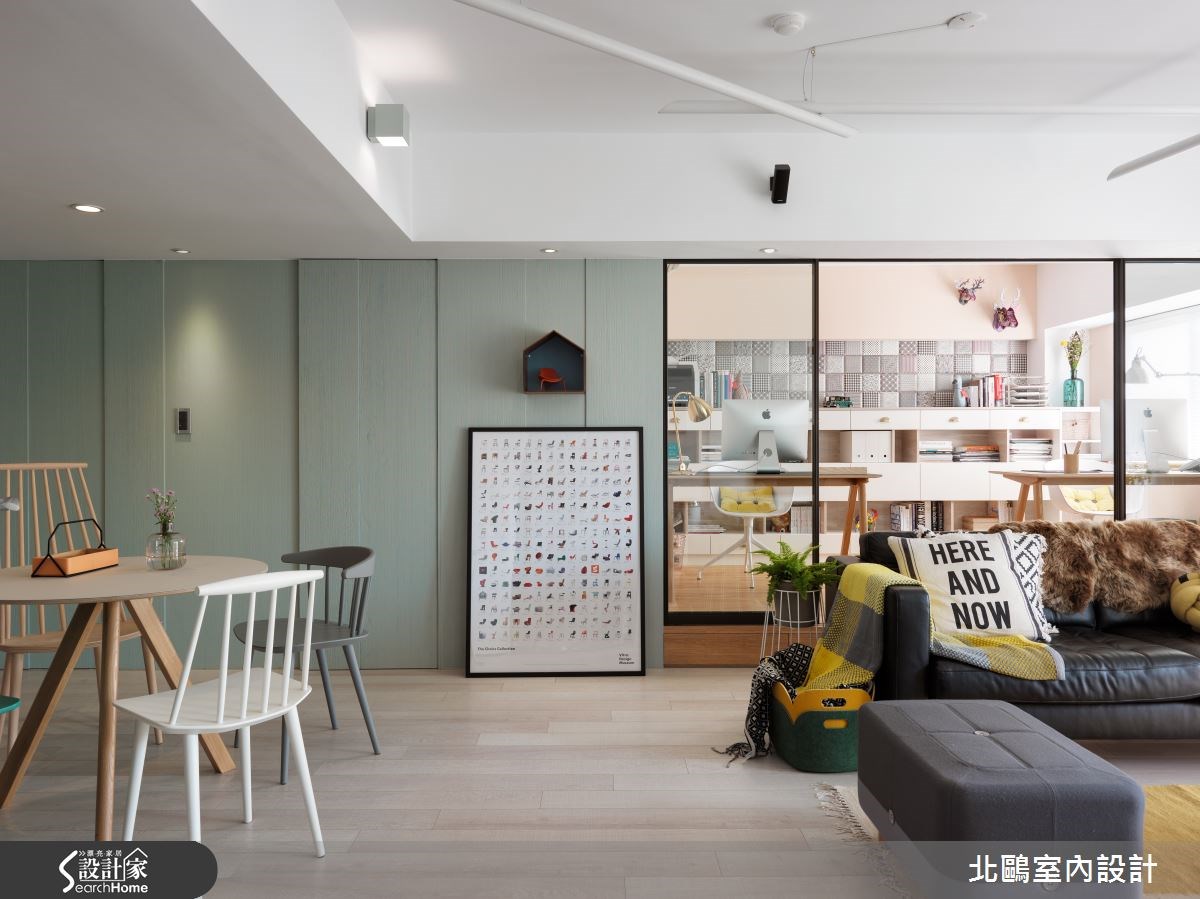26坪新成屋(5年以下)＿北歐風客廳案例圖片＿北鷗室內設計＿北鷗_10之1
