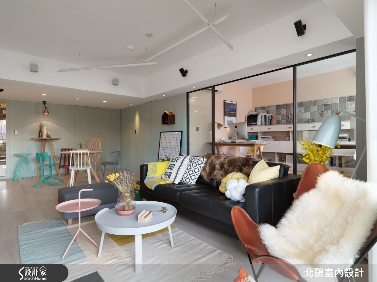 26坪新成屋(5年以下)＿北歐風客廳案例圖片＿北鷗室內設計＿北鷗_10之9