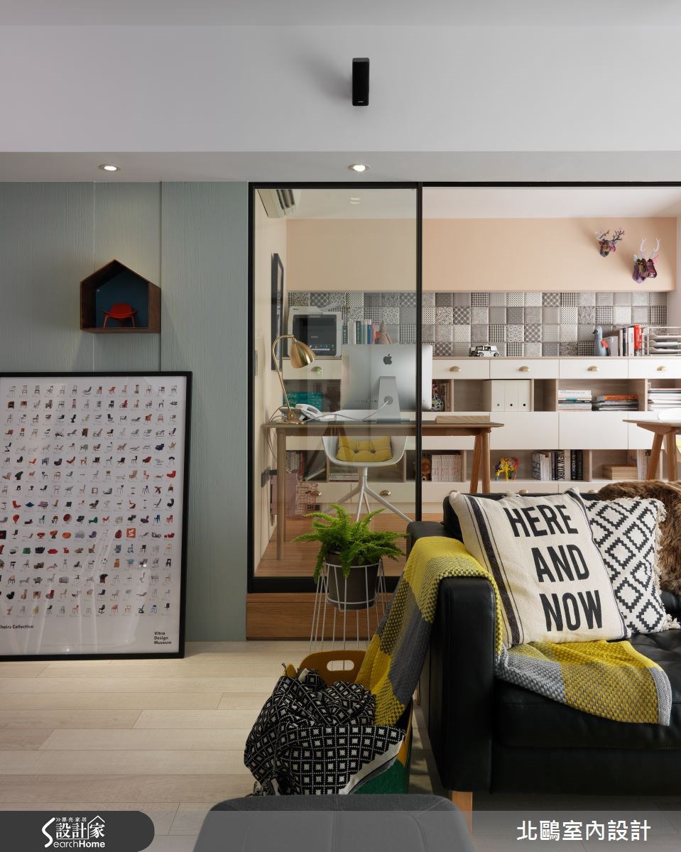 26坪新成屋(5年以下)＿北歐風客廳案例圖片＿北鷗室內設計＿北鷗_10之16