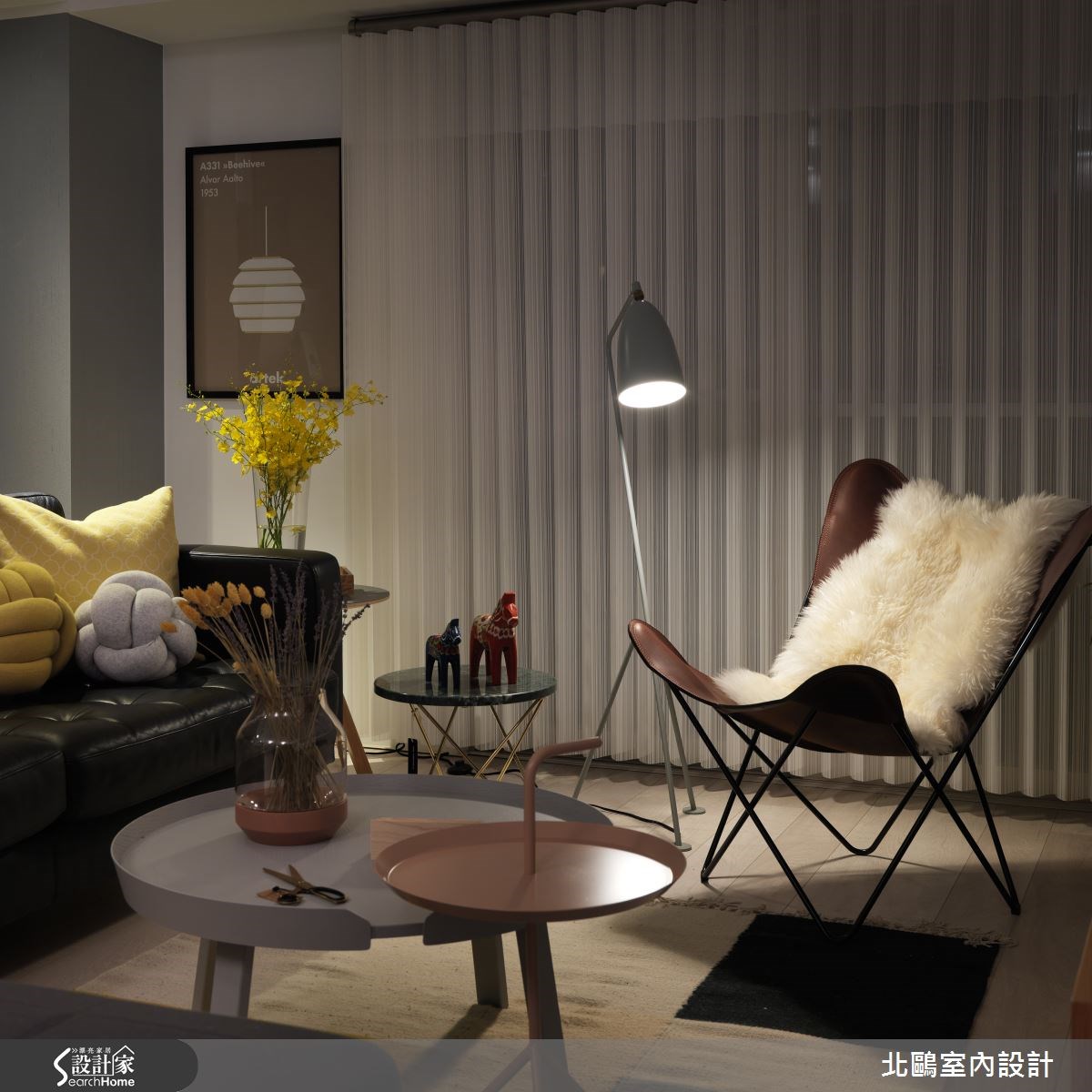 26坪新成屋(5年以下)＿北歐風客廳案例圖片＿北鷗室內設計＿北鷗_10之24