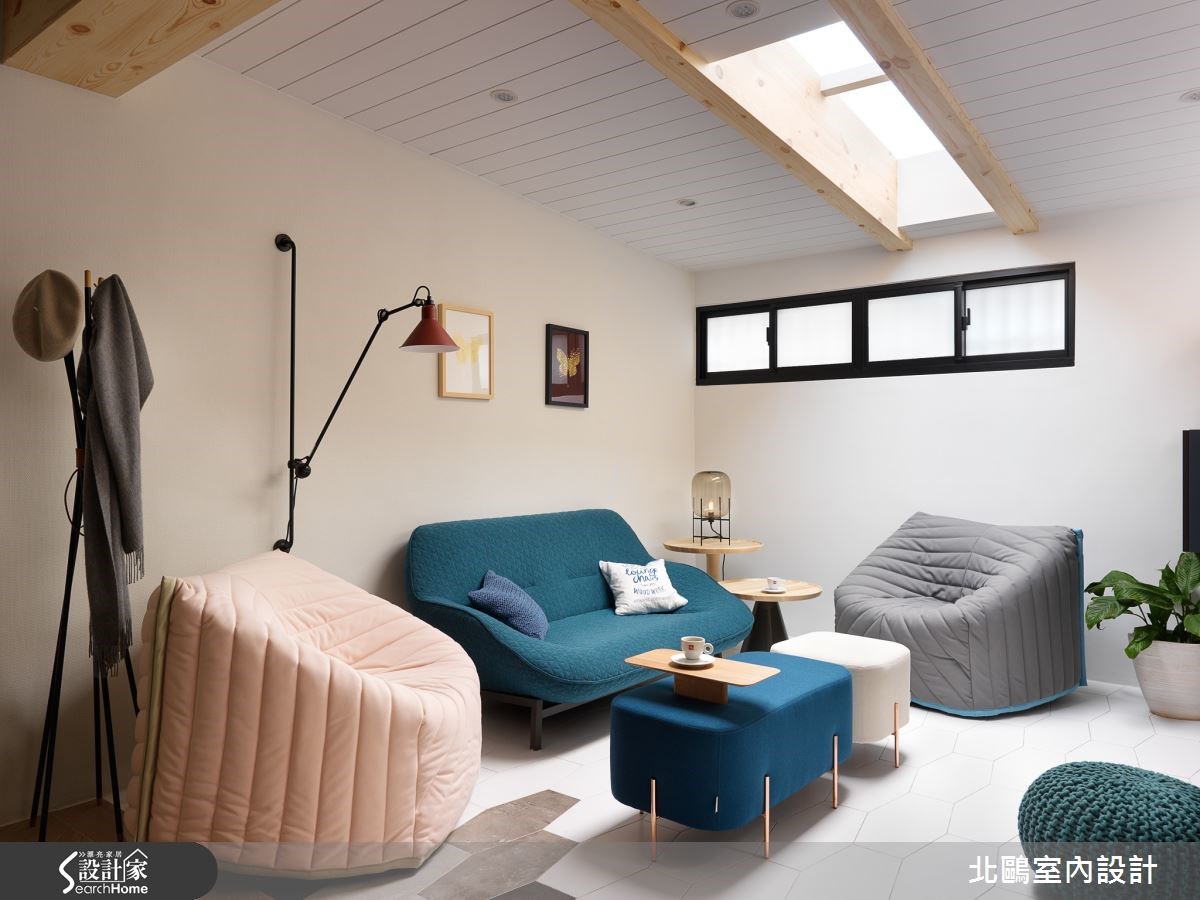 34坪老屋(16~30年)＿北歐風客廳案例圖片＿北鷗室內設計＿北鷗_14Sancal House之4