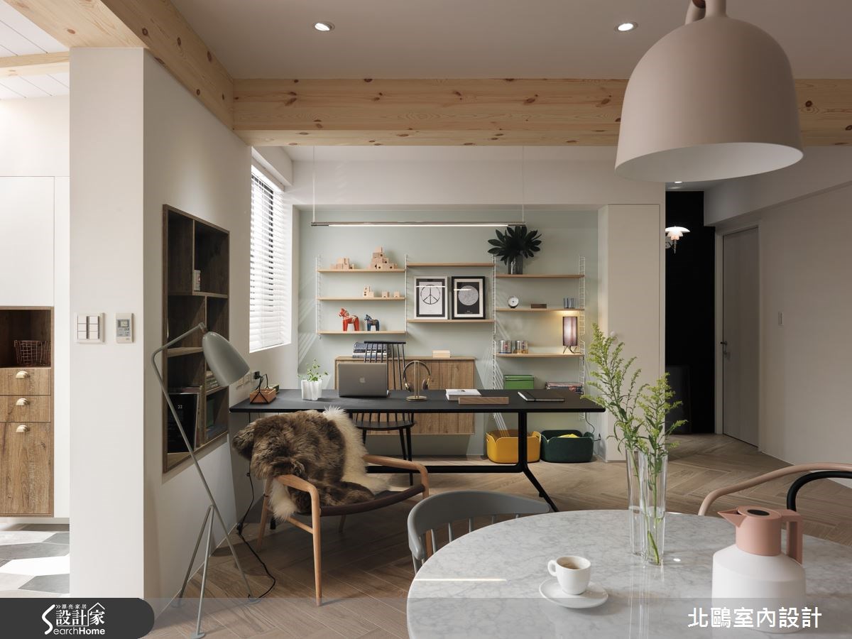 34坪老屋(16~30年)＿北歐風工作區案例圖片＿北鷗室內設計＿北鷗_14Sancal House之10