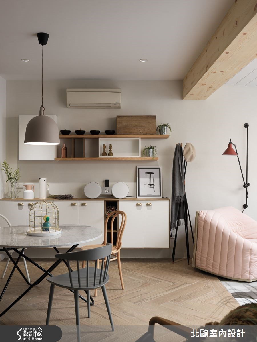 34坪老屋(16~30年)＿北歐風餐廳案例圖片＿北鷗室內設計＿北鷗_14Sancal House之15