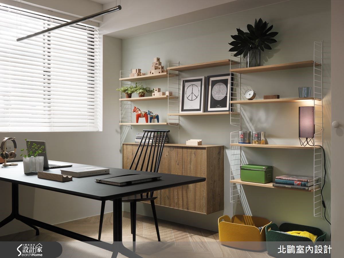 34坪老屋(16~30年)＿北歐風工作區案例圖片＿北鷗室內設計＿北鷗_14Sancal House之18