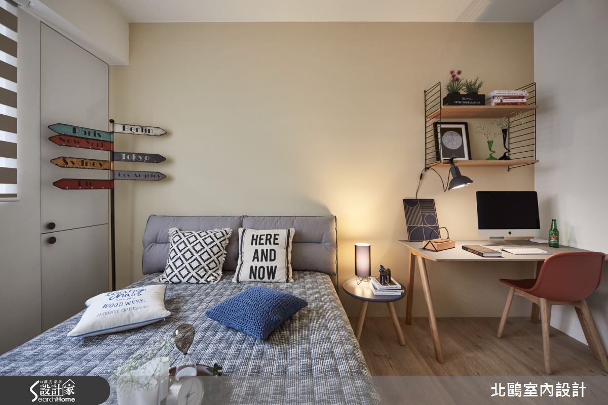 45坪新成屋(5年以下)＿北歐風臥室案例圖片＿北鷗室內設計＿北鷗_15XC House之28
