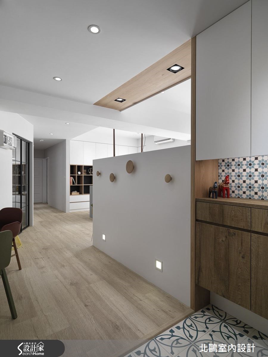 30坪新成屋(5年以下)＿北歐風玄關案例圖片＿北鷗室內設計＿北鷗_16之1