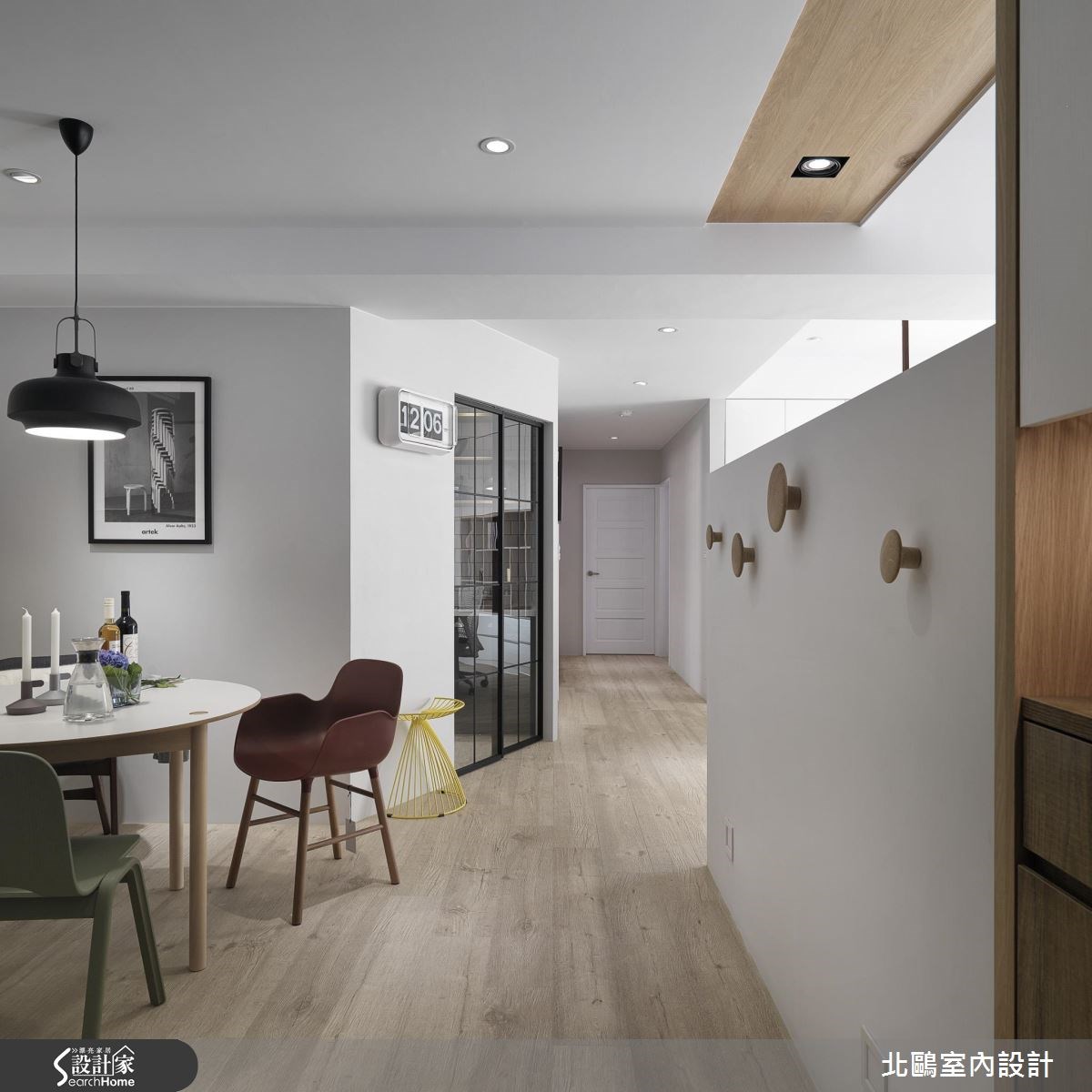 30坪新成屋(5年以下)＿北歐風餐廳案例圖片＿北鷗室內設計＿北鷗_16之2